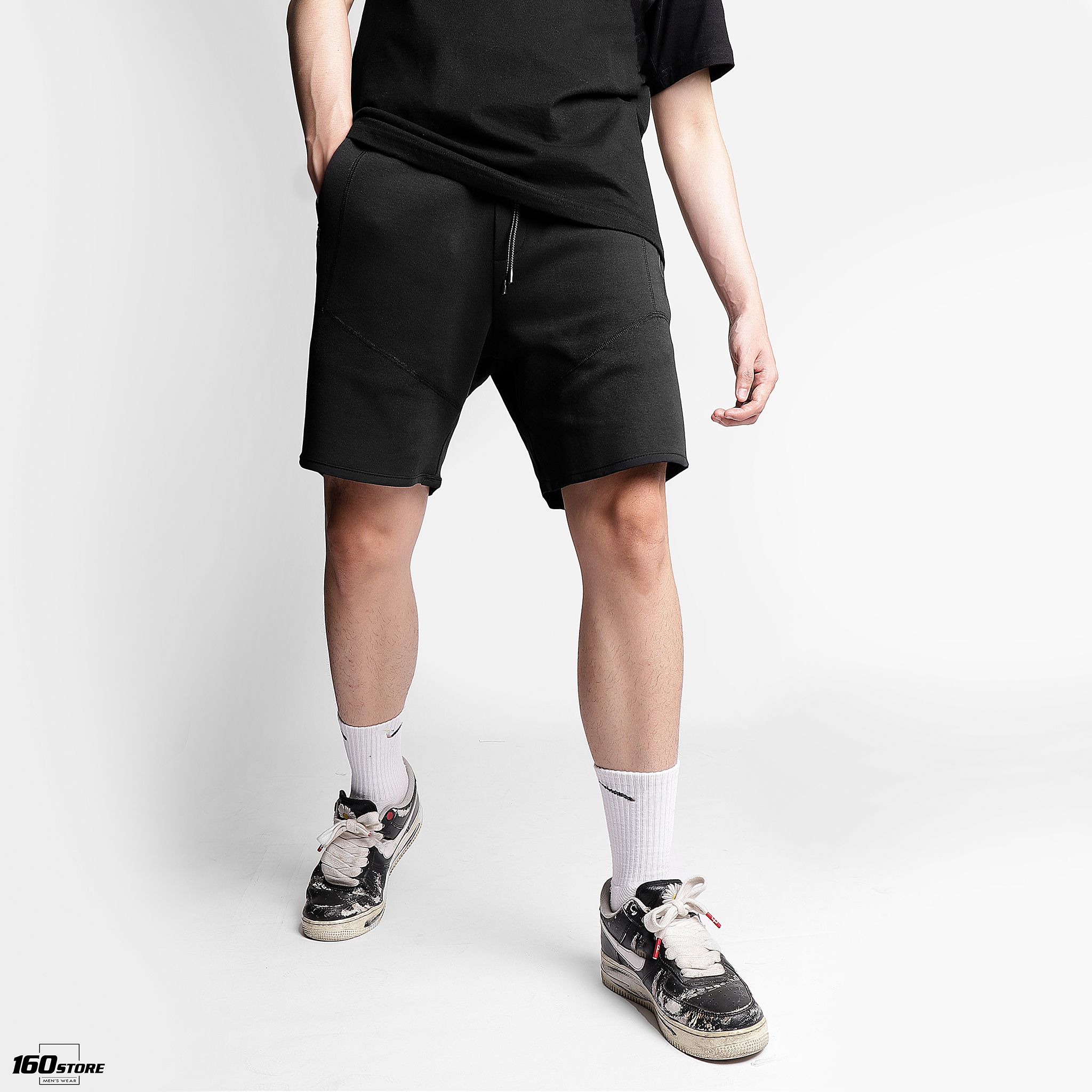 Quần Short Thun RUNPOW Tech Fleece
