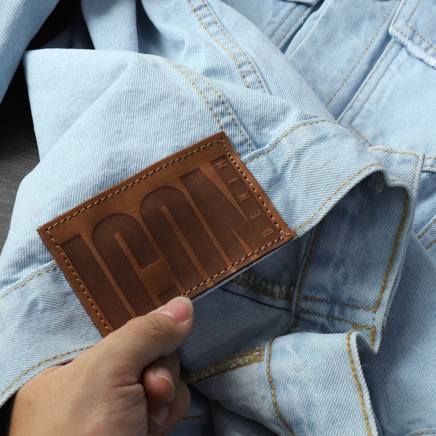 Áo Khoác Jean ICON DENIM Light Blue
