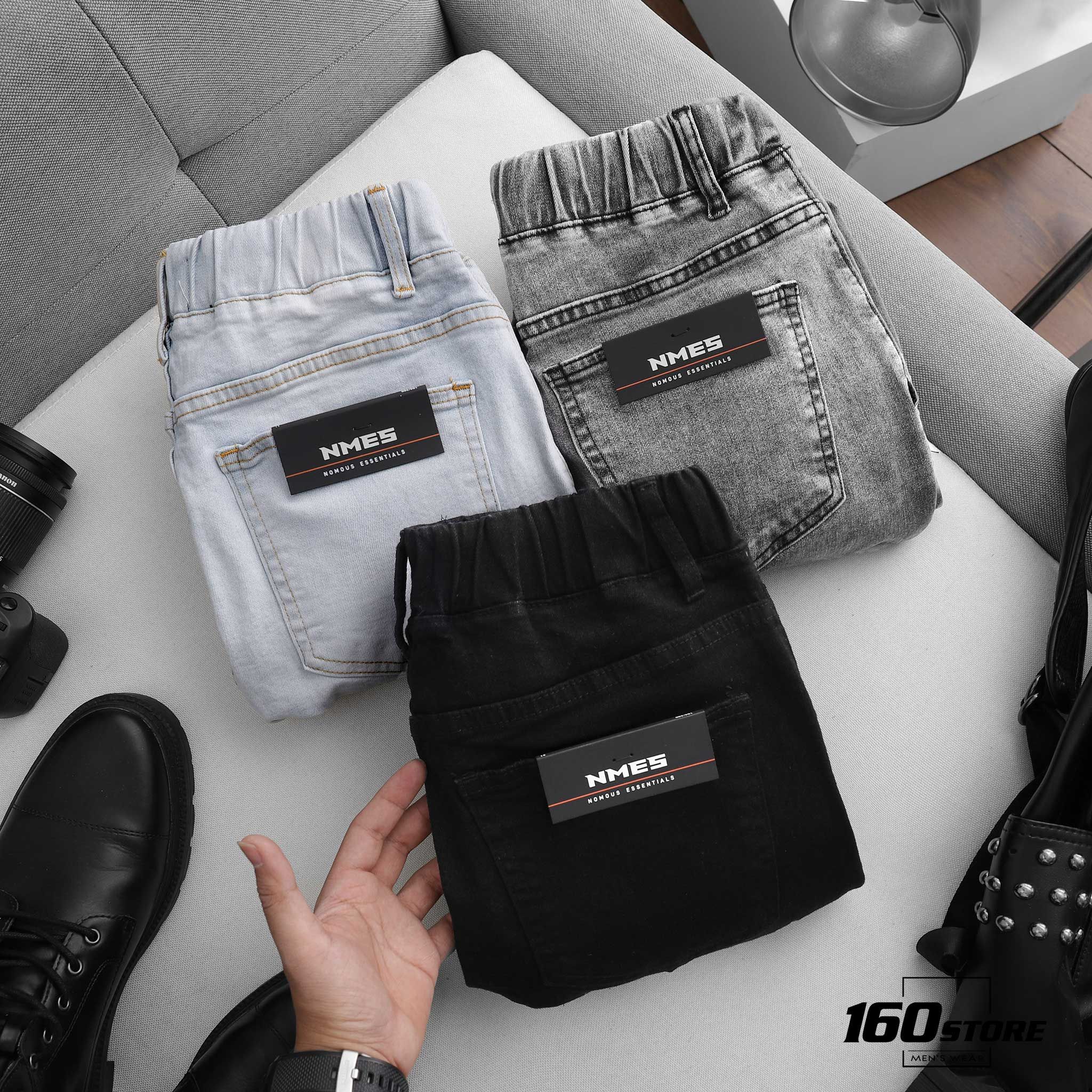 Quần jogger NOMOUS ESSENTIALS denim