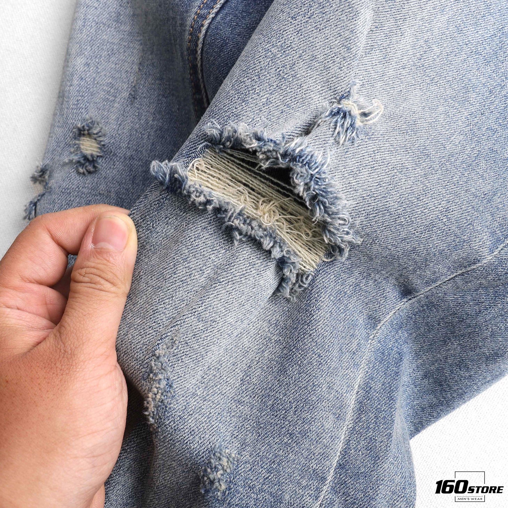 Quần jeans NOMOUS ESSENTIALS ripped skinny