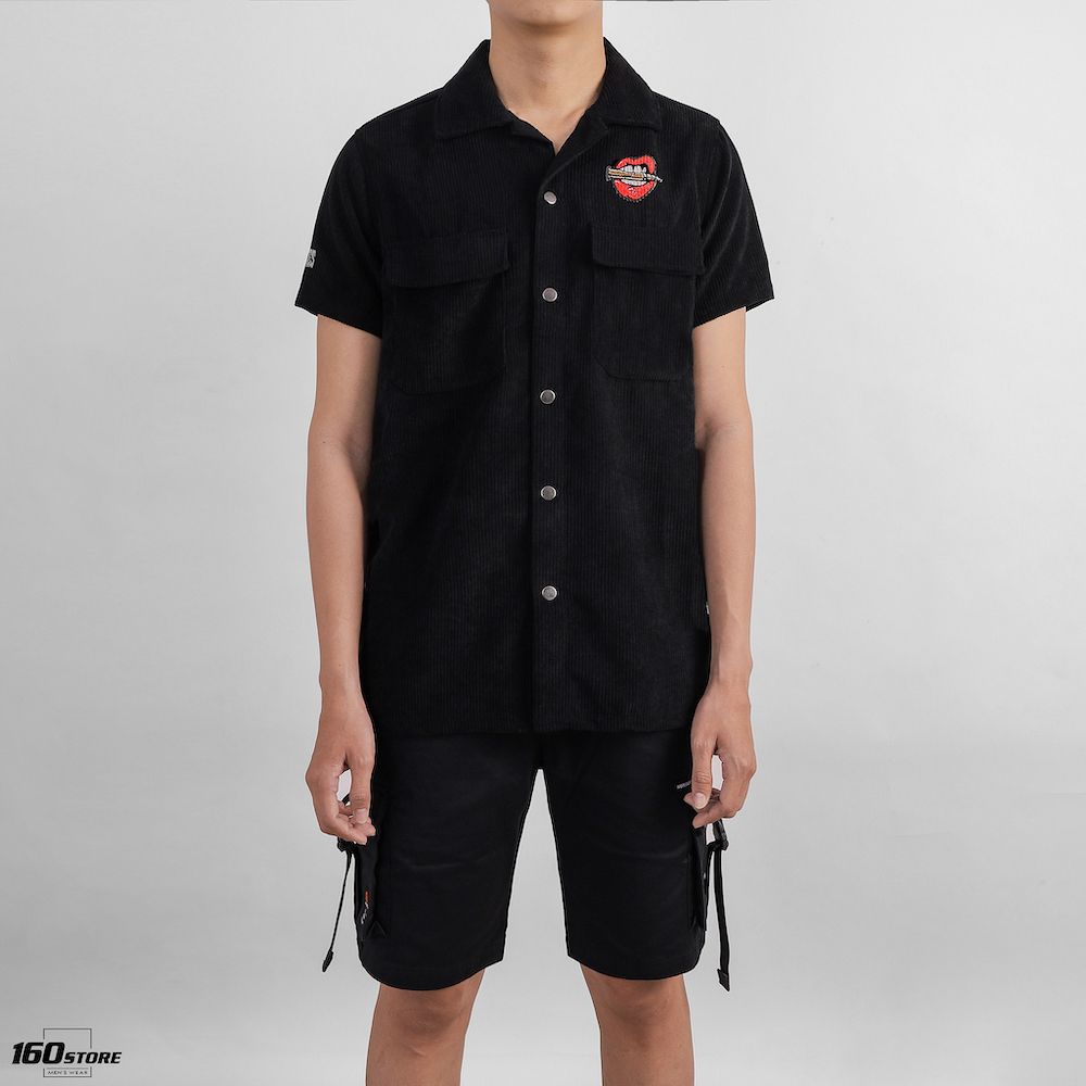 Áo sơmi BOUTON velvet (TN)