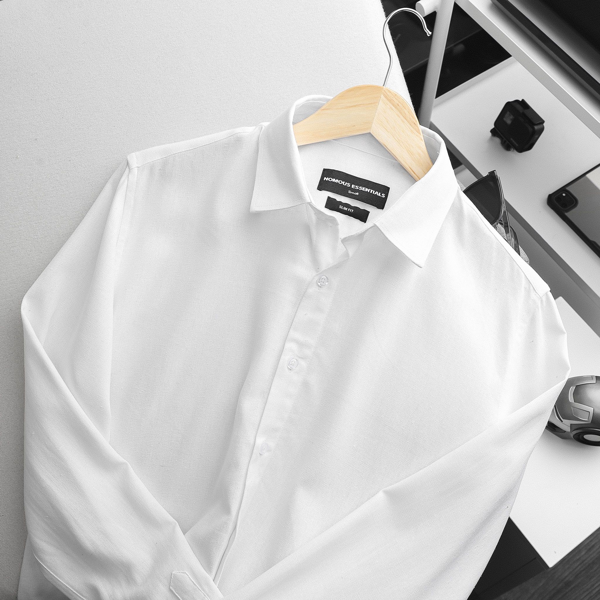Áo sơmi NOMOUS ESSENTIALS linen ss21