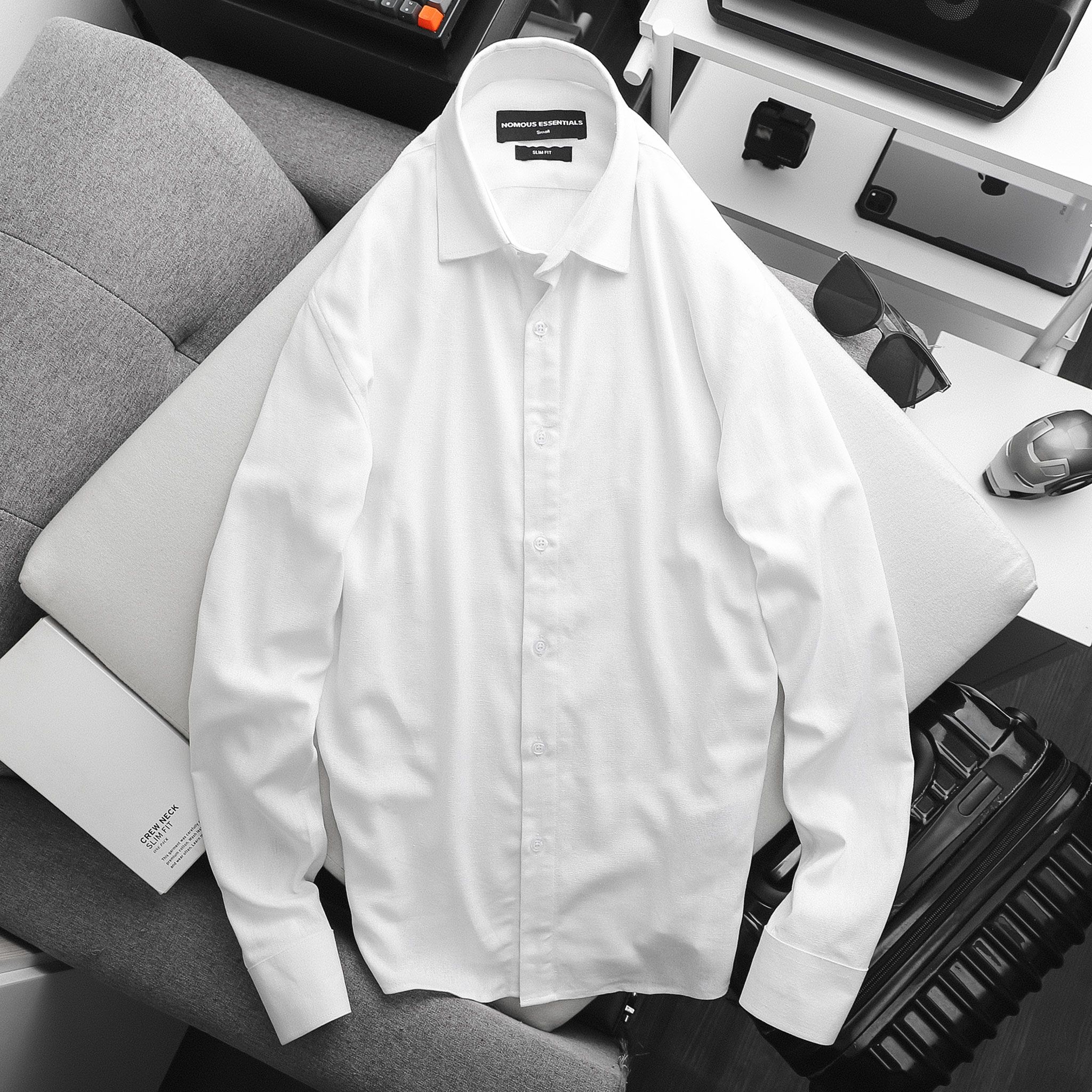 Áo sơmi NOMOUS ESSENTIALS linen ss21