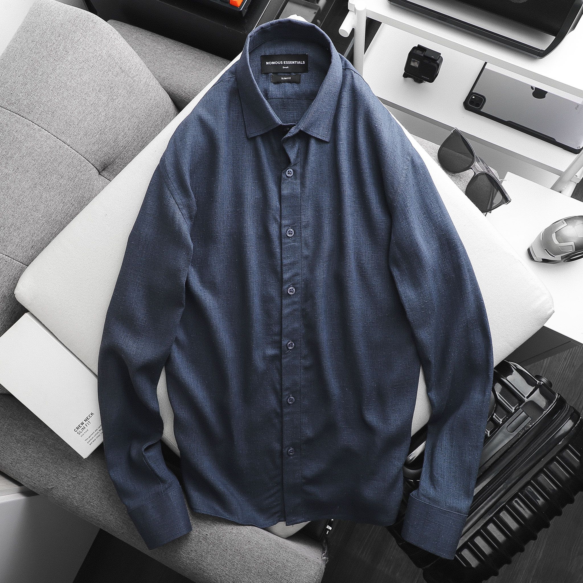 Áo sơmi NOMOUS ESSENTIALS linen ss21