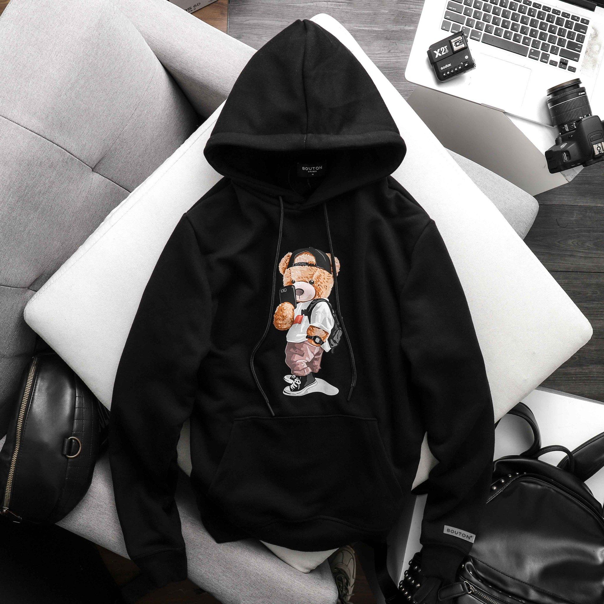 Áo Hoodie BOUTON TEDDY