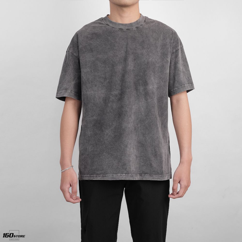 Áo thun NOMOUS ESSENTIALS wash w leather label