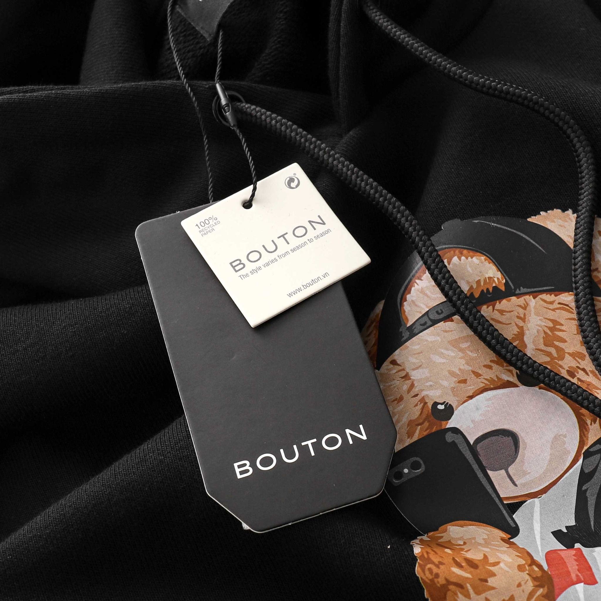 Áo Hoodie BOUTON TEDDY