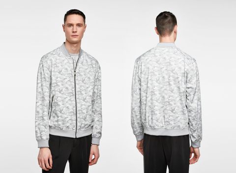 ZRA Camouflage Bomber Jacket