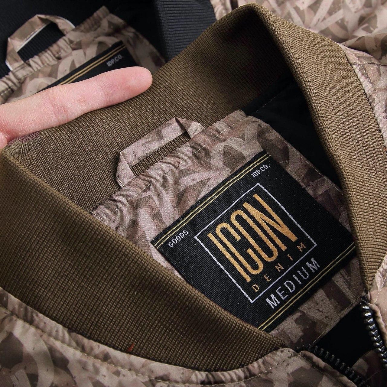 Áo khoác bomber ICON DENIM Logo Mania ss20