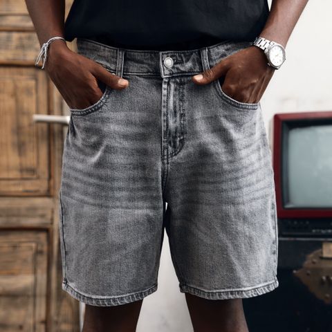 Quần Short Jean Nam ICONDENIM Classic