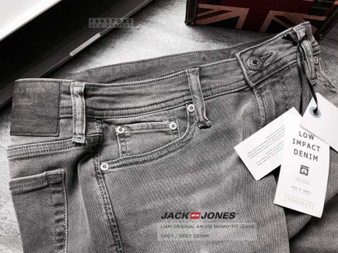 J.&.J Liam Grey Skinny Jeans
