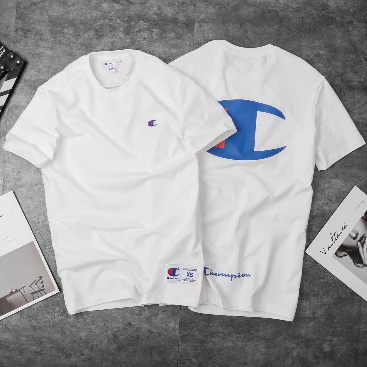 CHAMPI0N Big Logo T-shirts