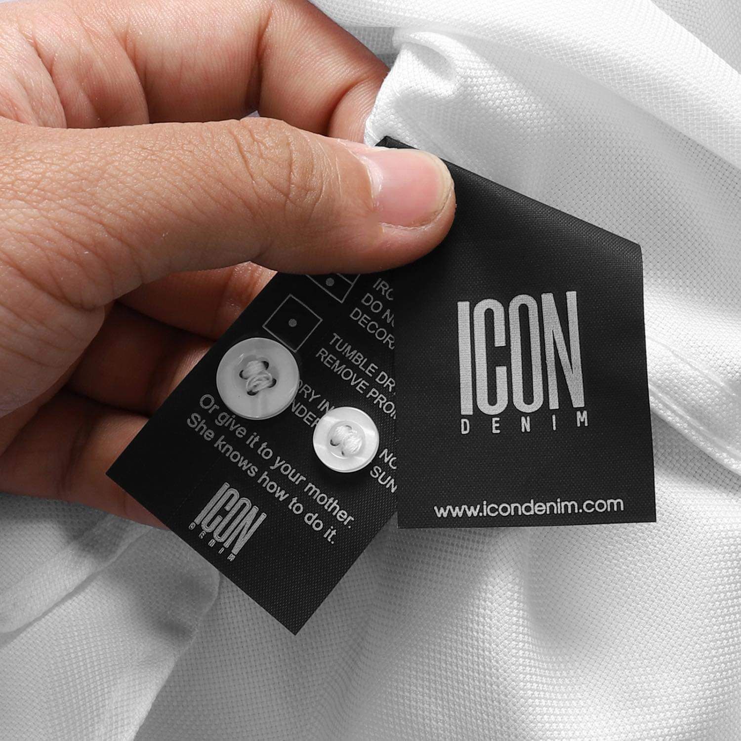 Áo sơmi ICON DENIM vân hạt