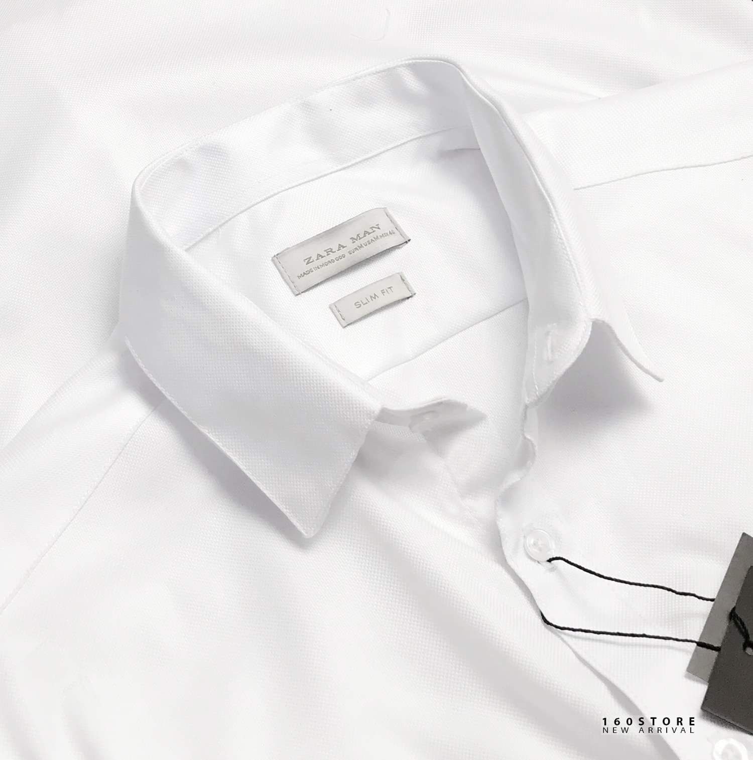 ZRA Textured Wave Shirts (cổ Đức)