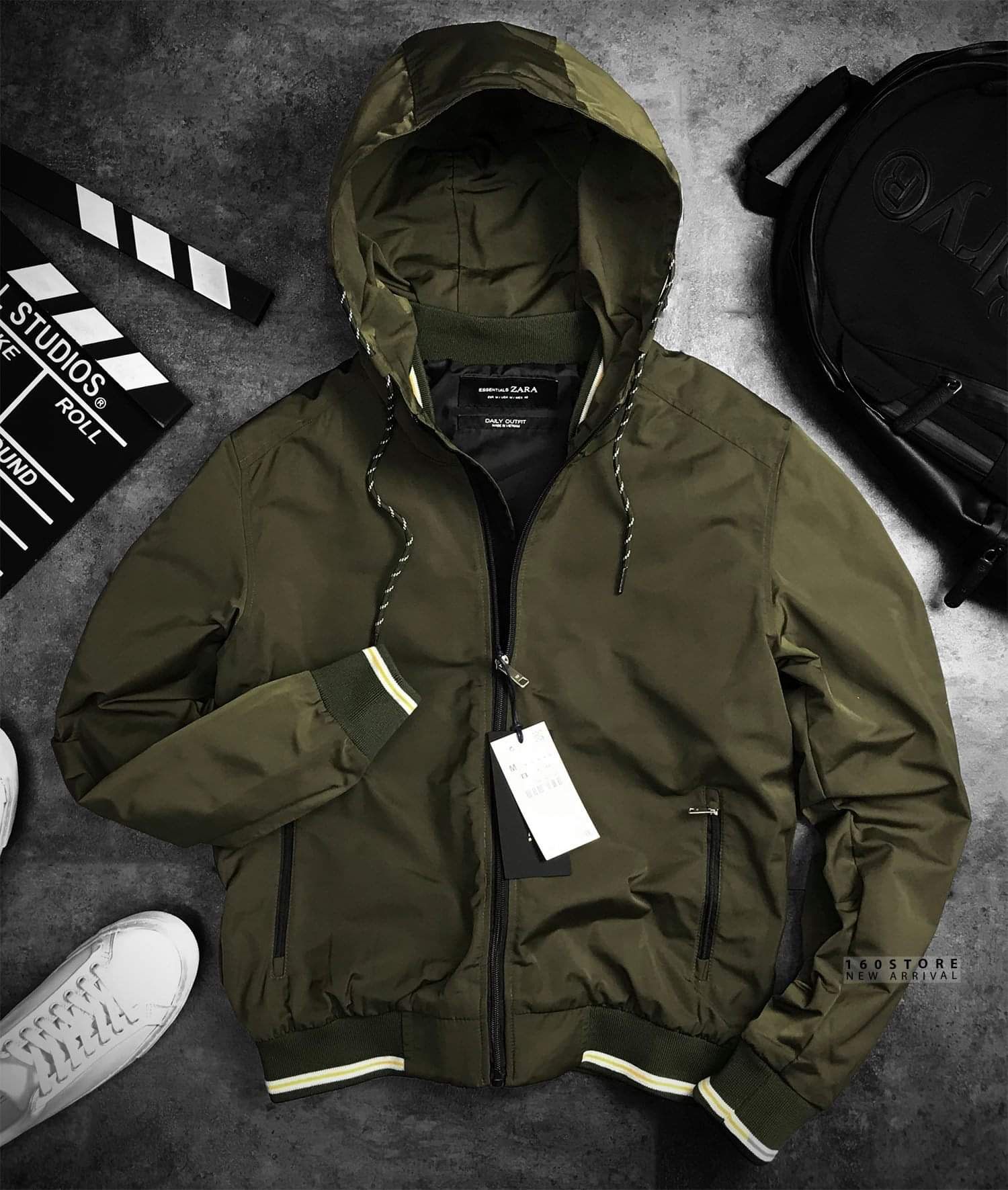 ZRA Wind Hooded Jackets