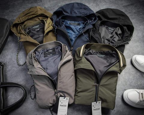ZRA Wind Hooded Jackets