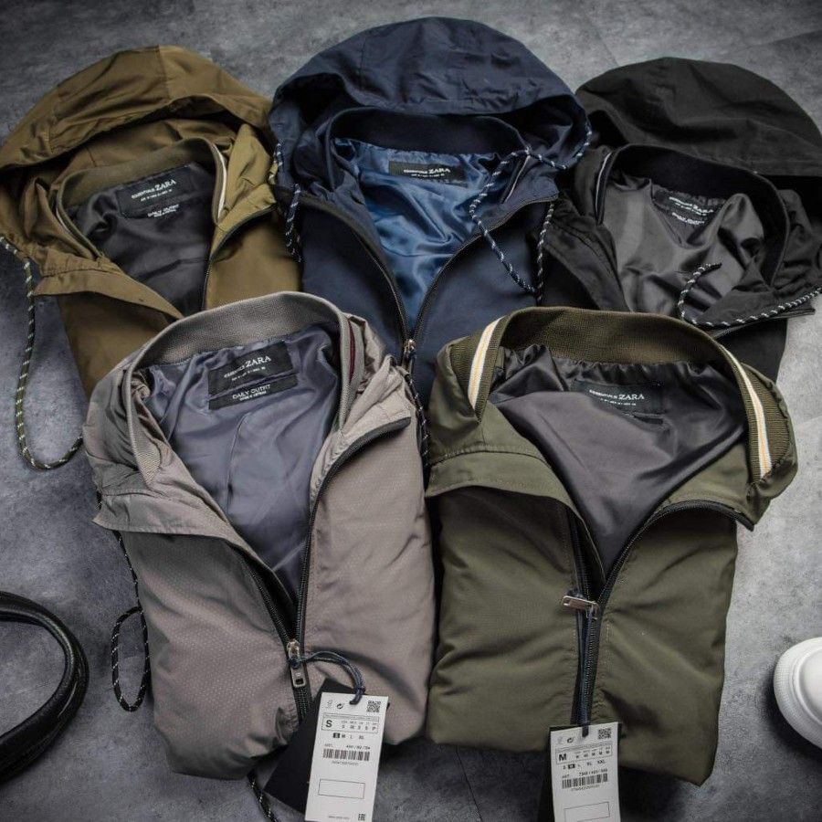 ZRA Wind Hooded Jackets