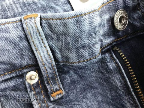 T0PMAN Blue Washed Slim Jeans
