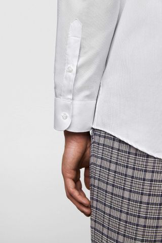ZRA Textured Wave Shirts (cổ Pháp)
