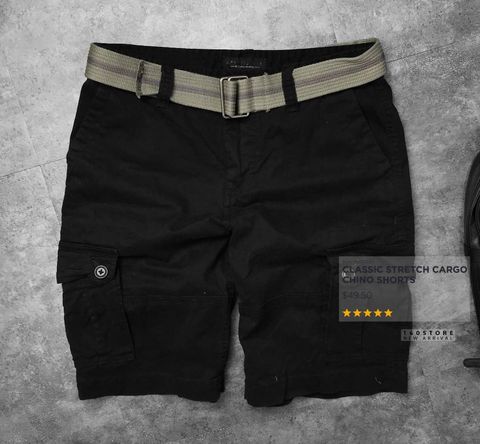 AER0P0STALE Classic Cargo Chino Shorts