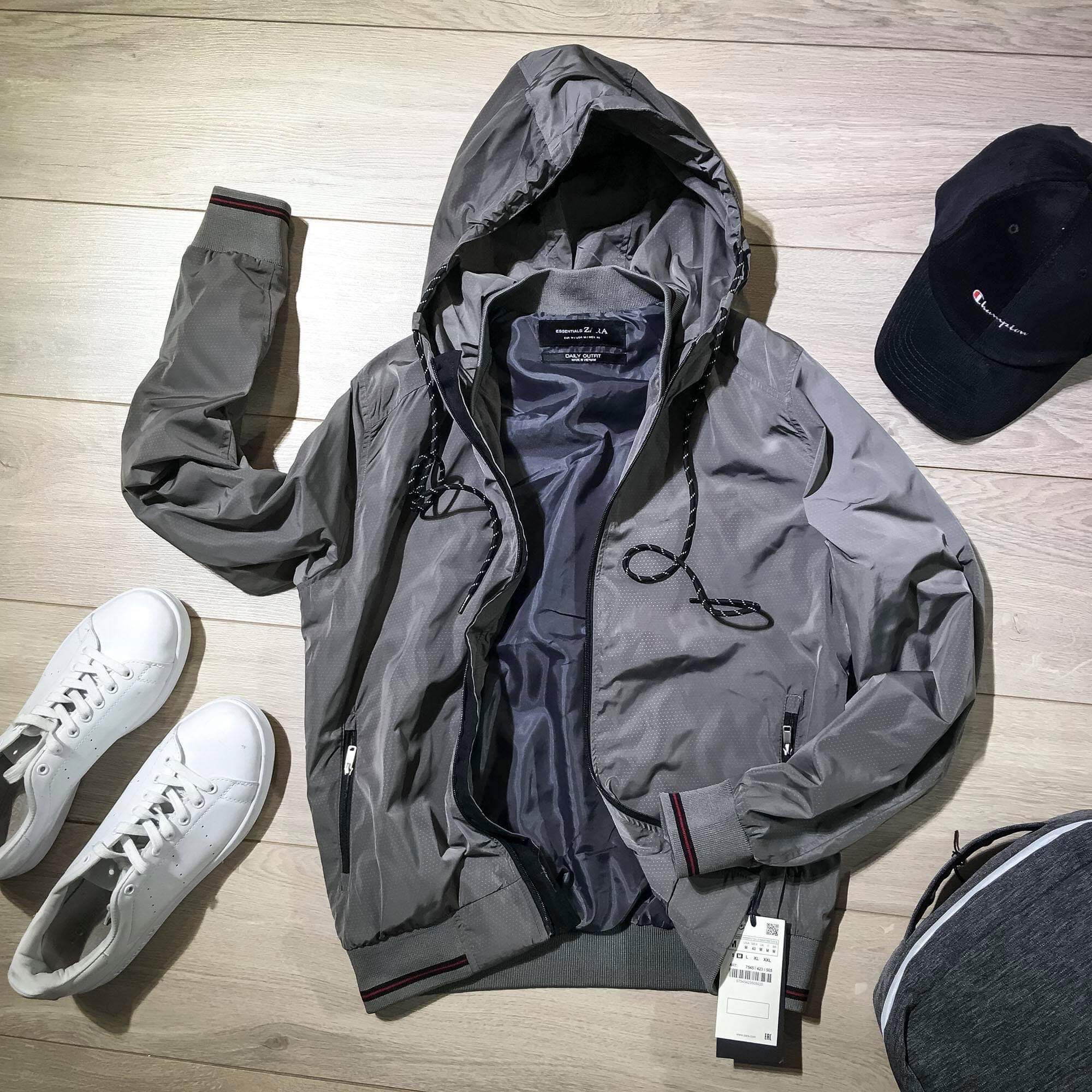 ZRA Wind Hooded Jackets