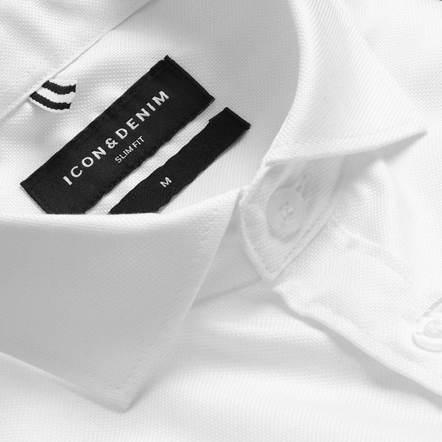 Áo sơmi ICON DENIM vân hạt