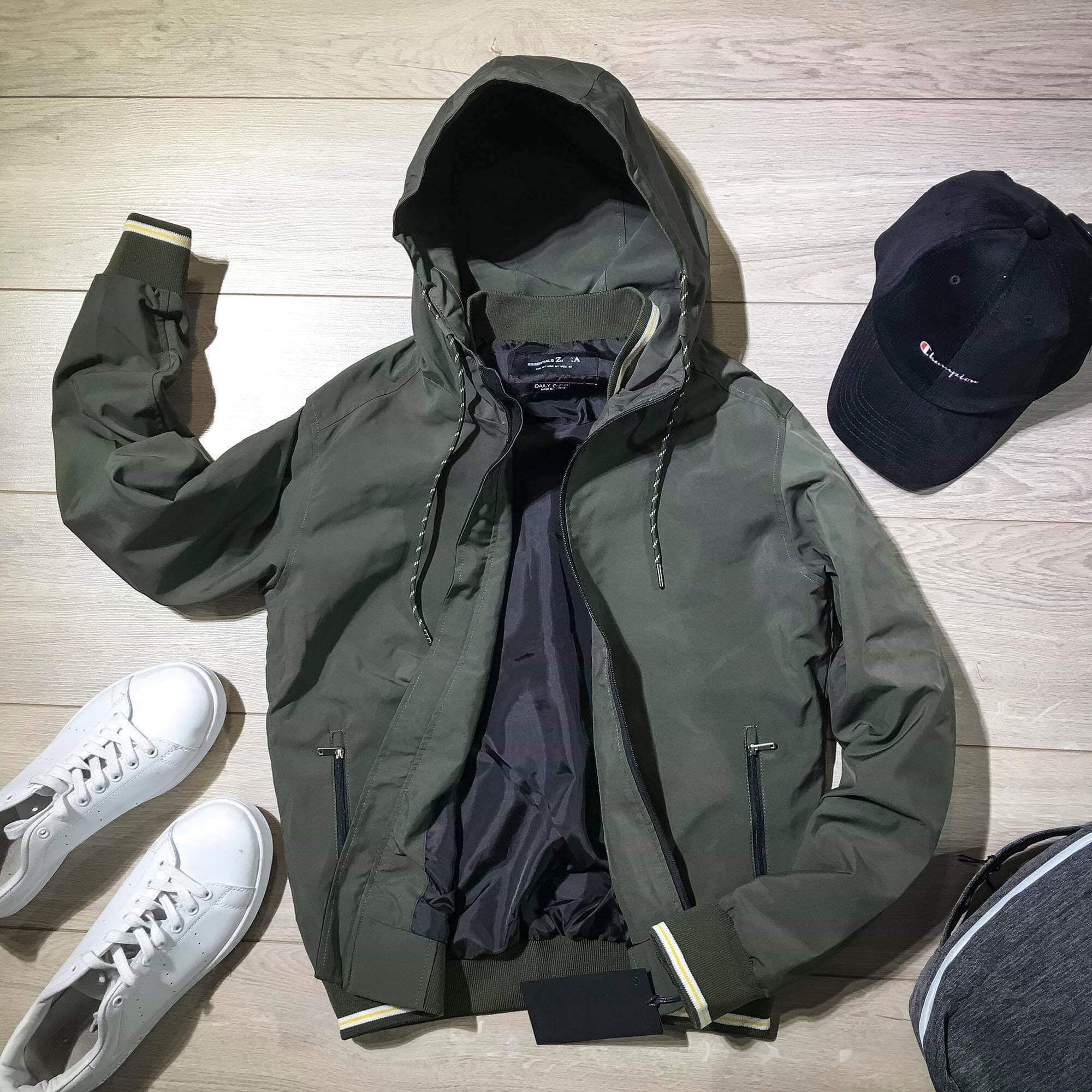 ZRA Wind Hooded Jackets