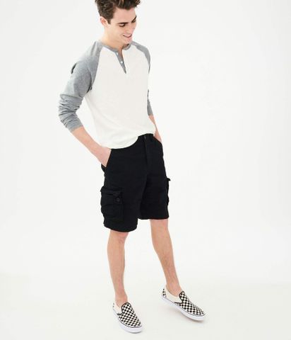 AER0P0STALE Classic Cargo Chino Shorts