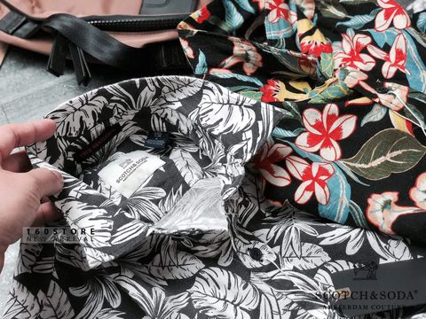 S.S0DA Linen Floral Shirts