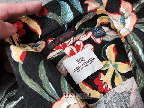 S.S0DA Linen Floral Shirts