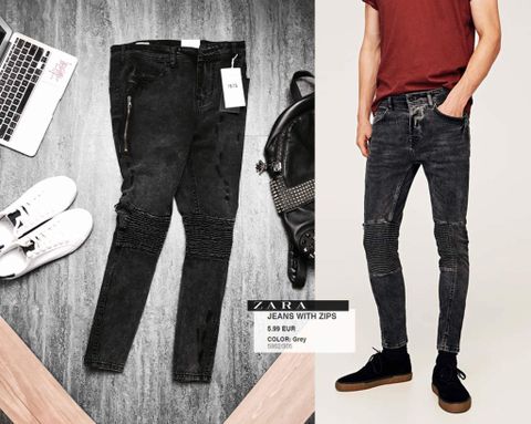 ZRA Jeans with Zips