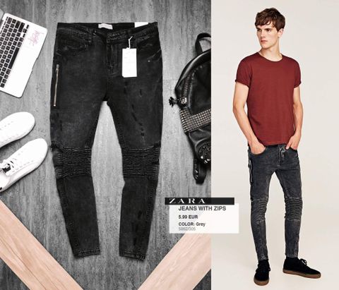 ZRA Jeans with Zips