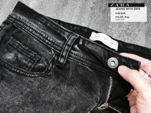 ZRA Jeans with Zips