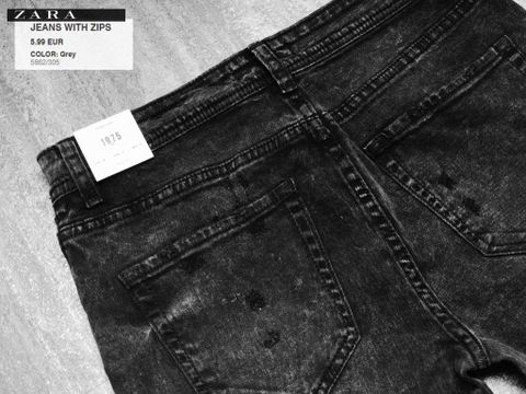ZRA Jeans with Zips