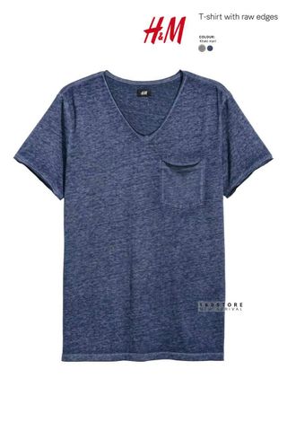 H.M T-Shirts with raw edge