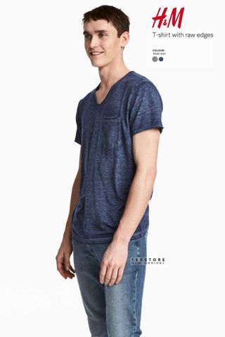 H.M T-Shirts with raw edge