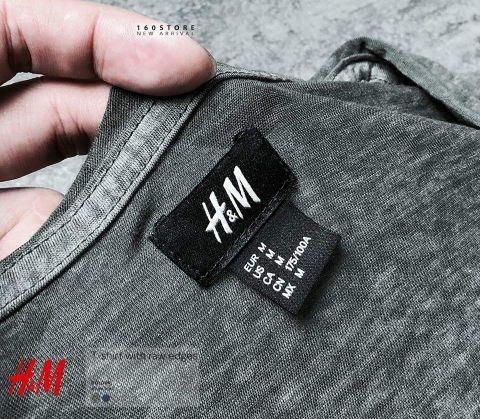 H.M T-Shirts with raw edge