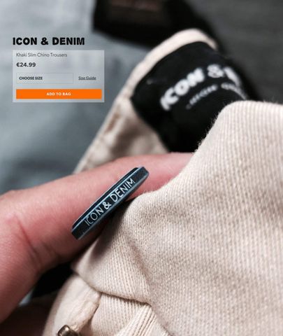 Icon & Denim Khaki Slim Chinos