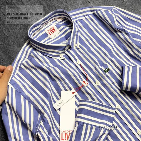 LCST Striped Seersucker Shirts