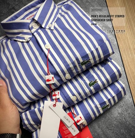 LCST Striped Seersucker Shirts
