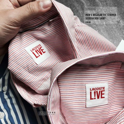 LCST Striped Seersucker Shirts