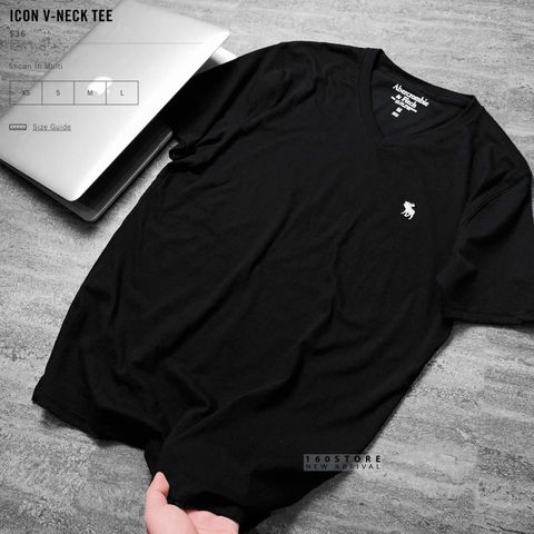 A&F Icon V-Neck Tees