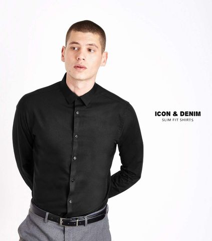 Icon & Denim Slim Fit Shirts