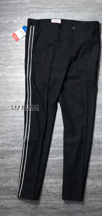T0MMY Side-Striped Slim Trousers