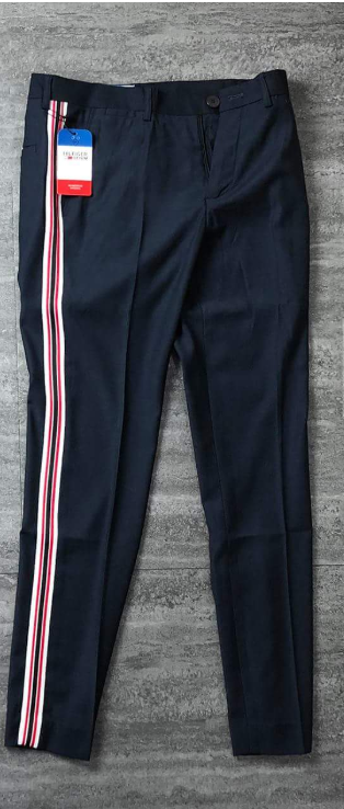 T0MMY Side-Striped Slim Trousers