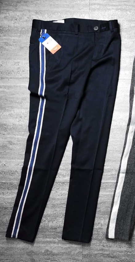 T0MMY Side-Striped Slim Trousers