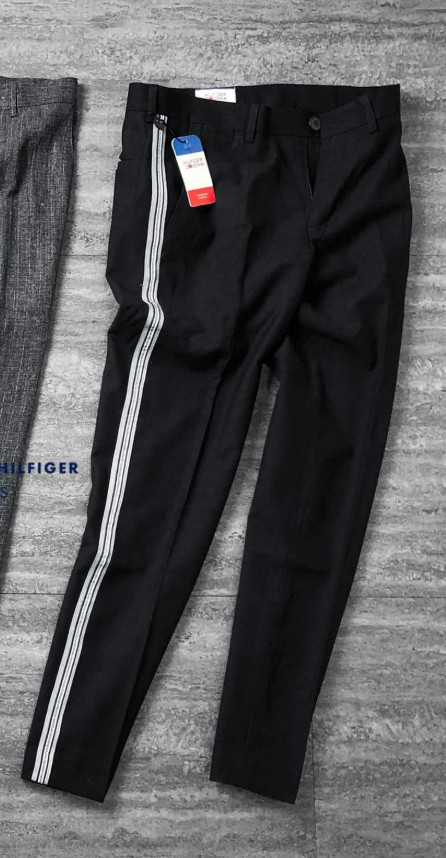 T0MMY Side-Striped Slim Trousers