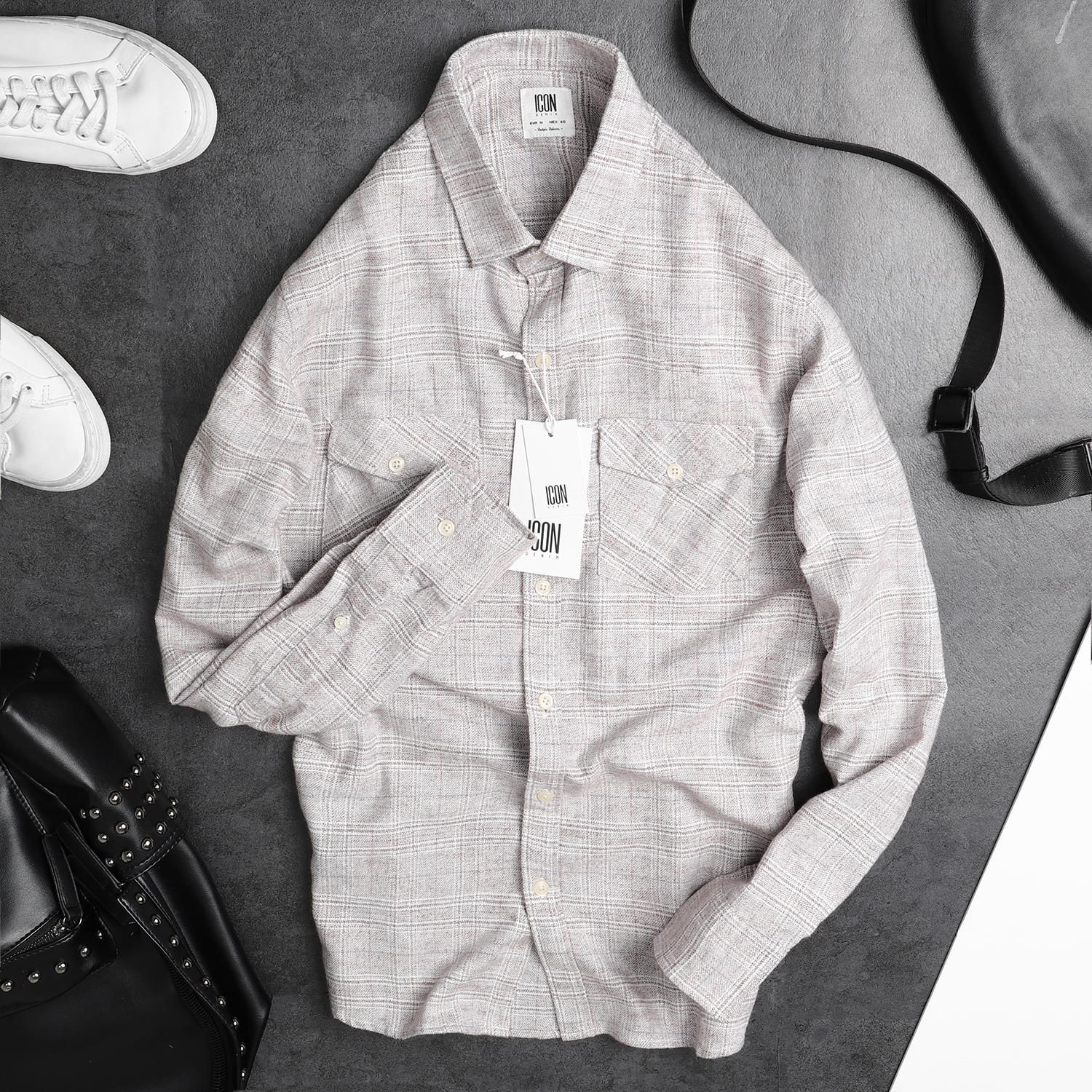 Áo sơmi ICON DENIM flannel