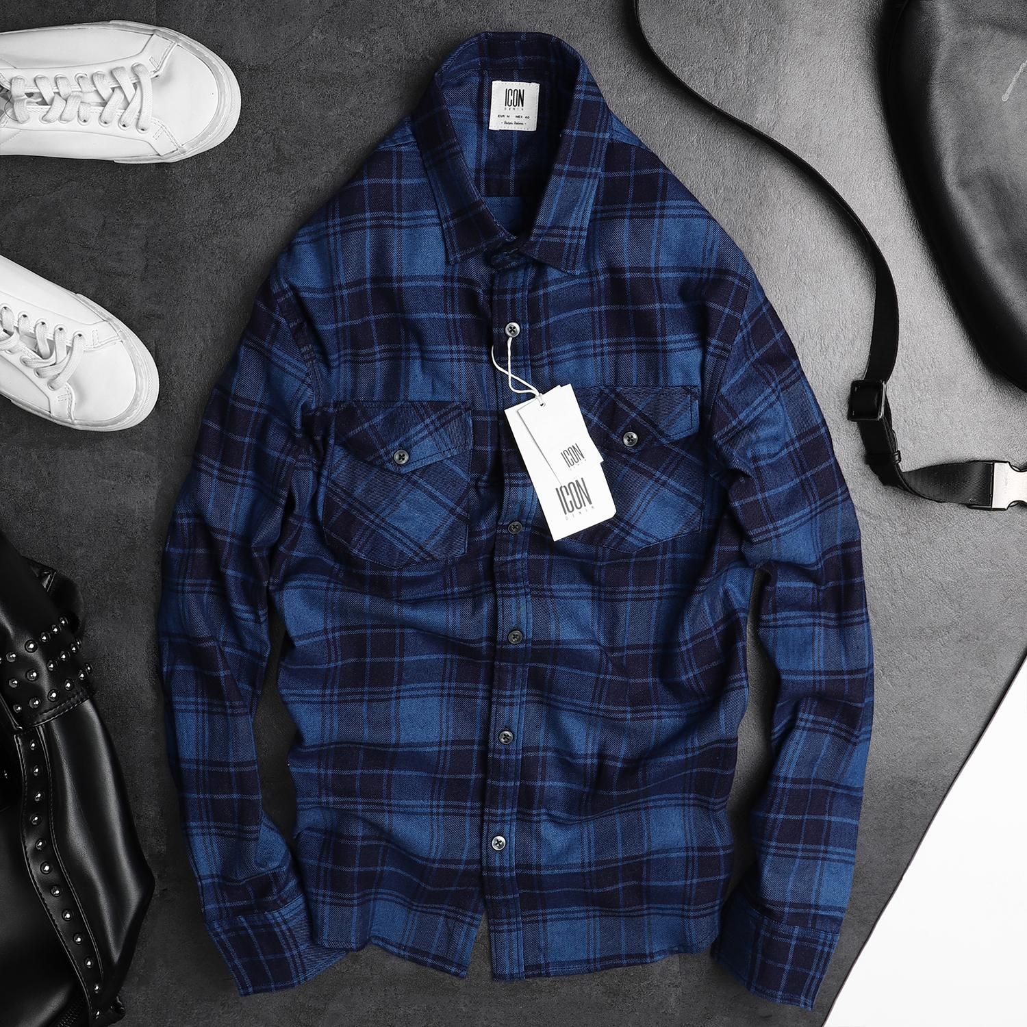 Áo sơmi ICON DENIM flannel