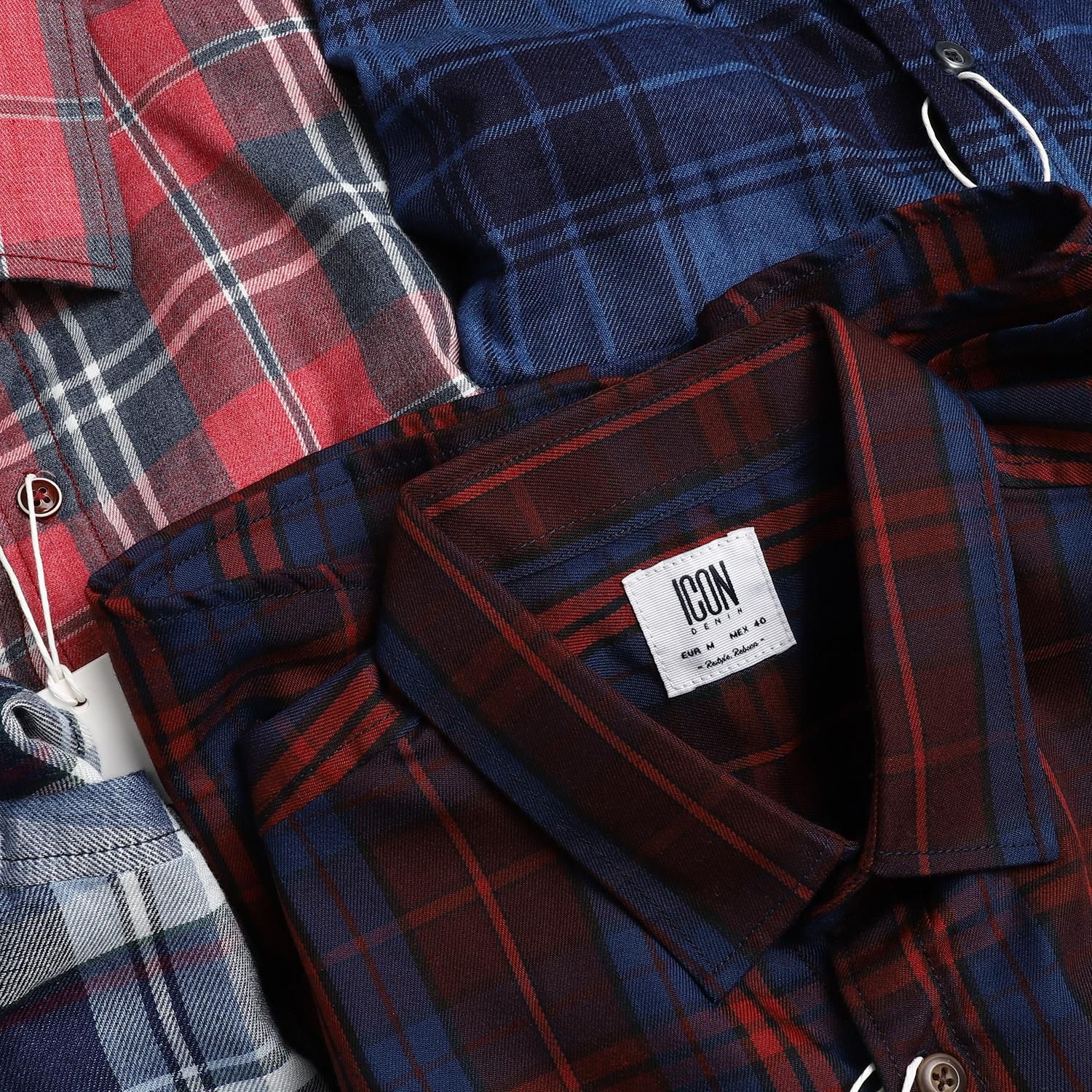 Áo sơmi ICON DENIM flannel